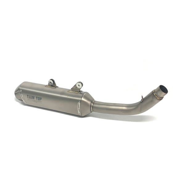 Offroad Bike Exhaust Muffler For KTM FS450 450SX-F Slip-on Exhaust Titanium 2018-2022